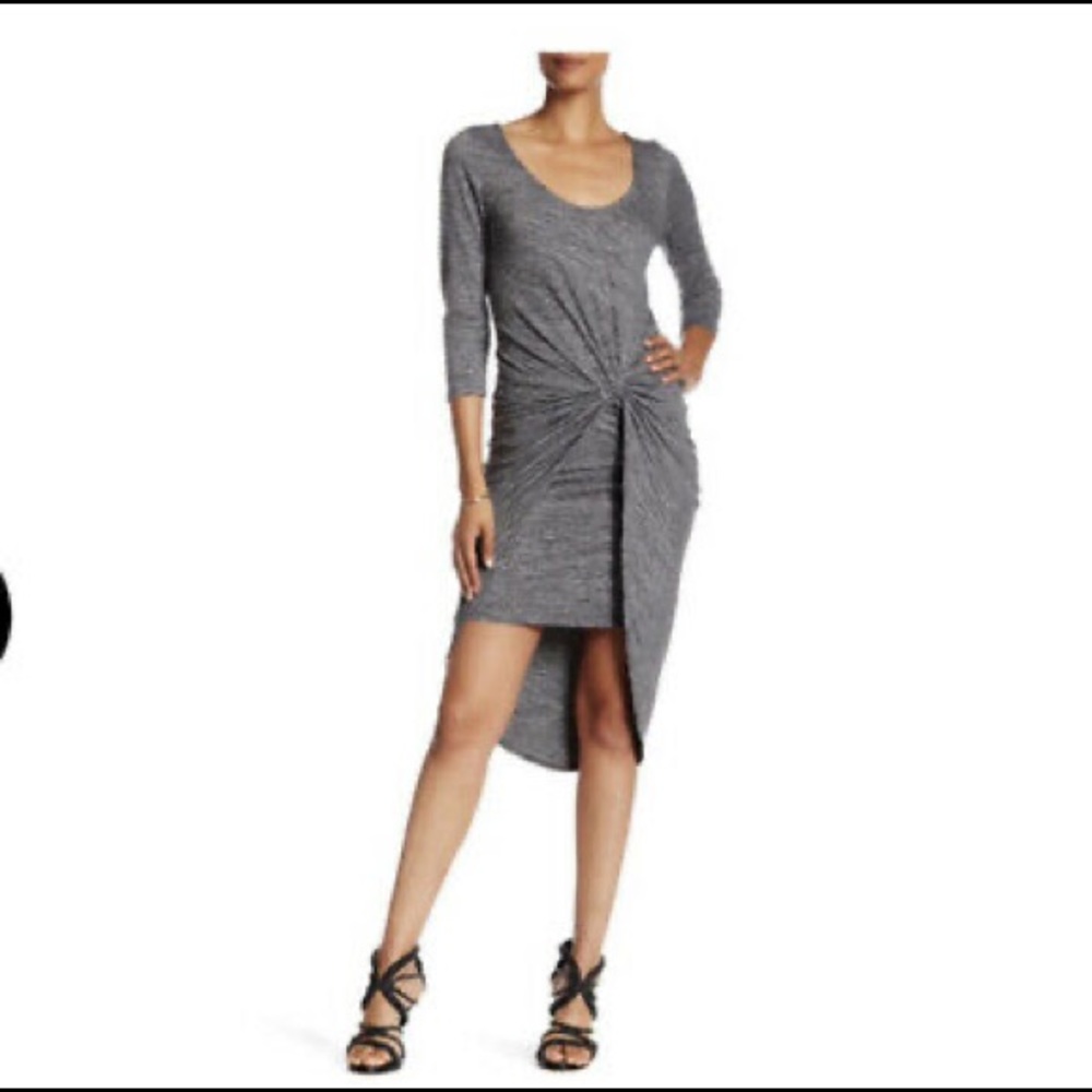 Heather GRAY Vanity Room asymmetric hem dress